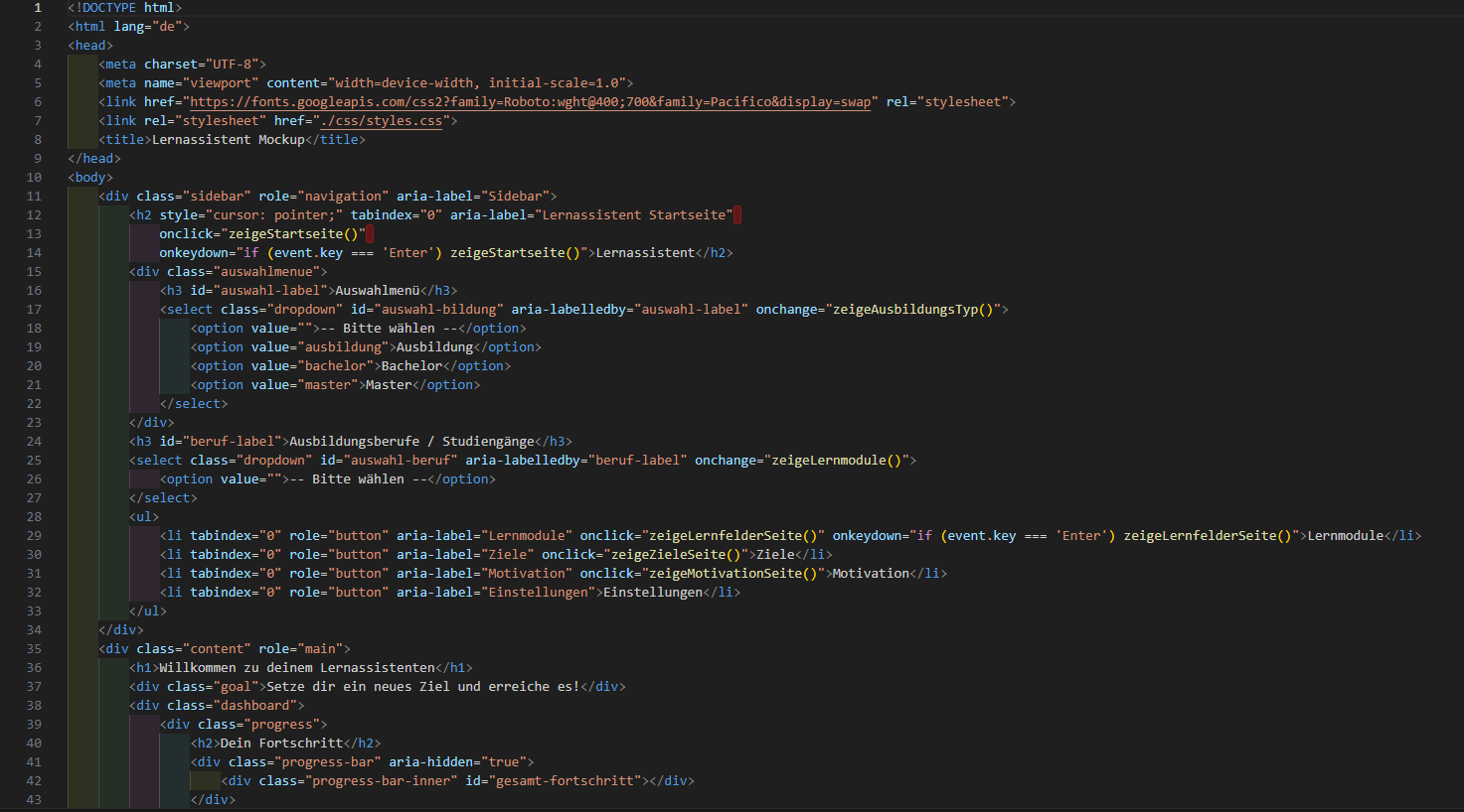 Projekt 6 Rückseite